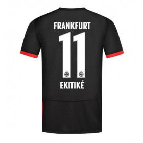 Eintracht Frankfurt Hugo Ekitike #11 Borta Kläder 2024-25 Kortärmad